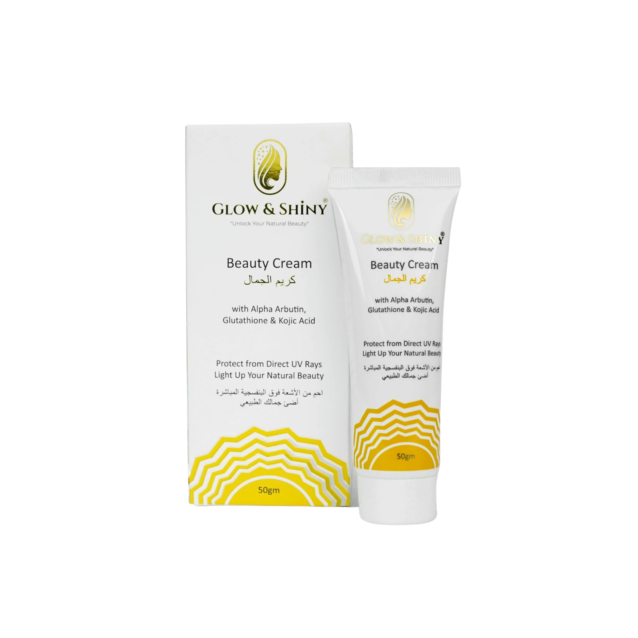 Alpha Arbutin, Glutathione & Kojic Acid Beauty Cream